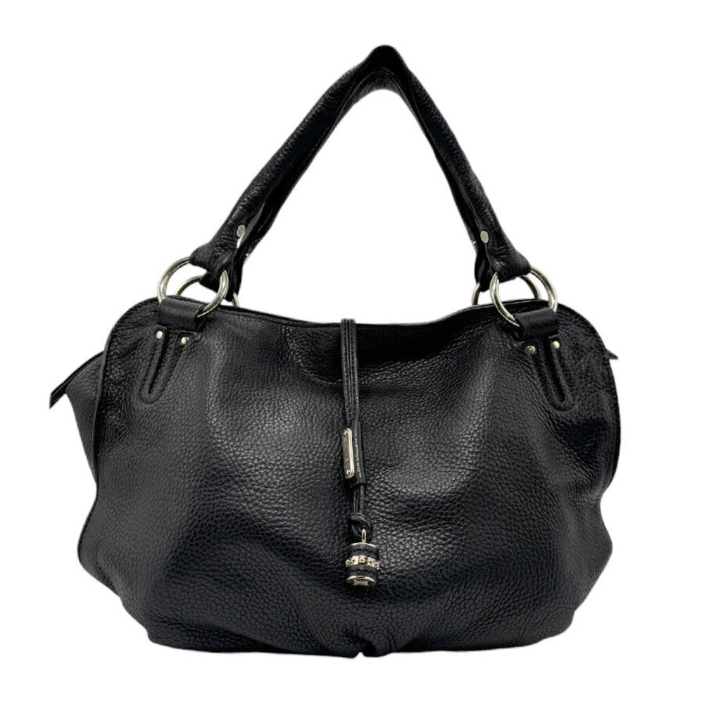Celine handbag leather black
